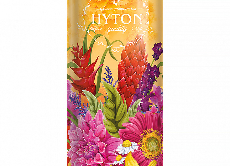 Чай черный HYTON ТУБУС Н14 50 г ж/б 1/48 